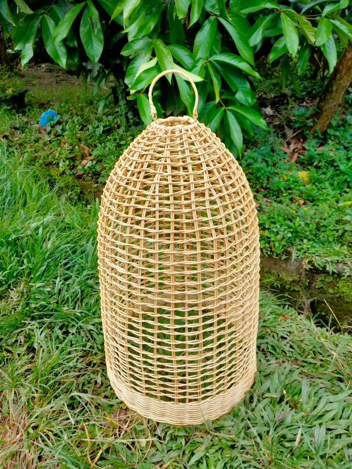 Bullet Rattan Lantern